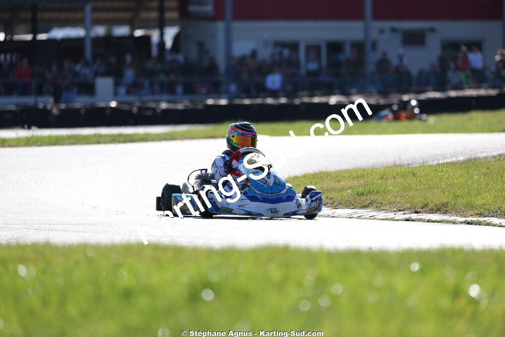 Nathan TAPIA — 28/02 & 01/03/2026 : 1ère manche du Championnat du Sud 2026 à Aigues-Vives (photos Stéphane Agnus) 2026 — karting