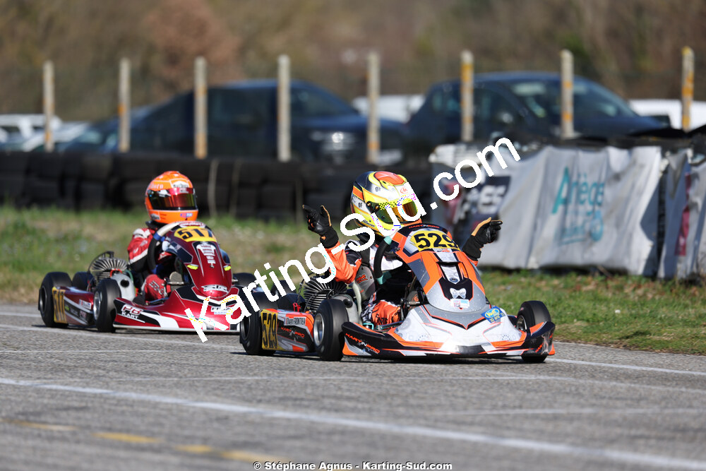 Mini 60 — 28/02 & 01/03/2026 : 1ère manche du Championnat du Sud 2026 à Aigues-Vives (photos Stéphane Agnus) 2026 — karting