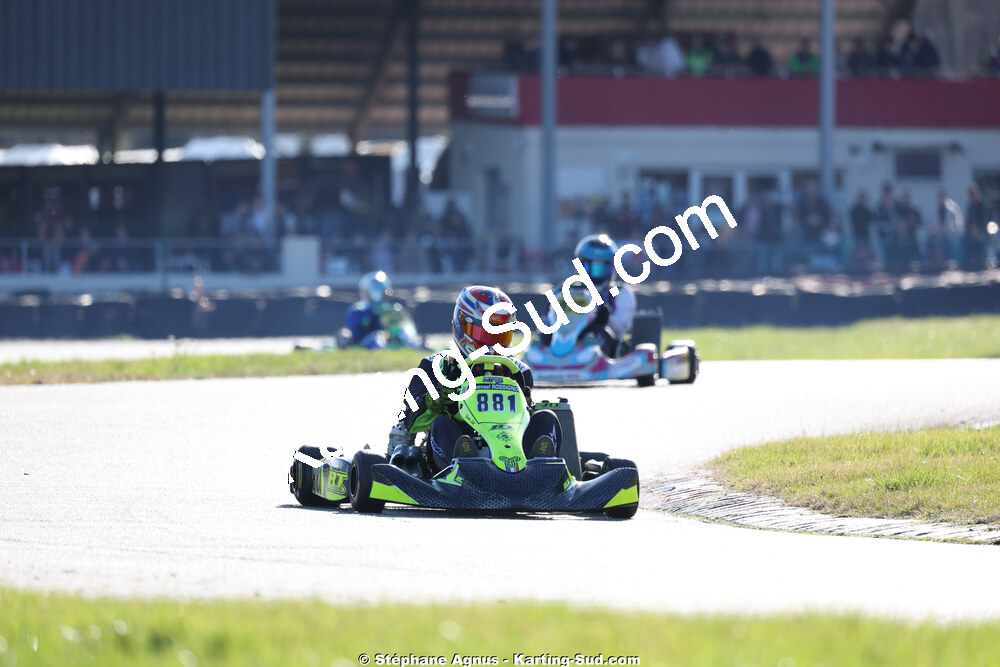 Gwenael ROSSIGNOL — 28/02 & 01/03/2026 : 1ère manche du Championnat du Sud 2026 à Aigues-Vives (photos Stéphane Agnus) 2026 — karting