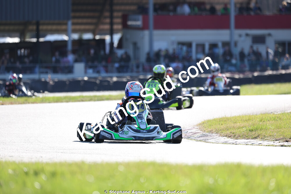 Garry FORTIER — 28/02 & 01/03/2026 : 1ère manche du Championnat du Sud 2026 à Aigues-Vives (photos Stéphane Agnus) 2026 — karting
