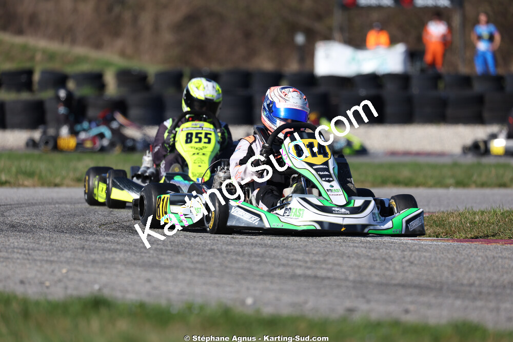 Garry FORTIER — 28/02 & 01/03/2026 : 1ère manche du Championnat du Sud 2026 à Aigues-Vives (photos Stéphane Agnus) 2026 — karting