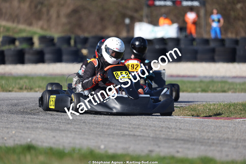 Rémy MORERE — 28/02 & 01/03/2026 : 1ère manche du Championnat du Sud 2026 à Aigues-Vives (photos Stéphane Agnus) 2026 — karting