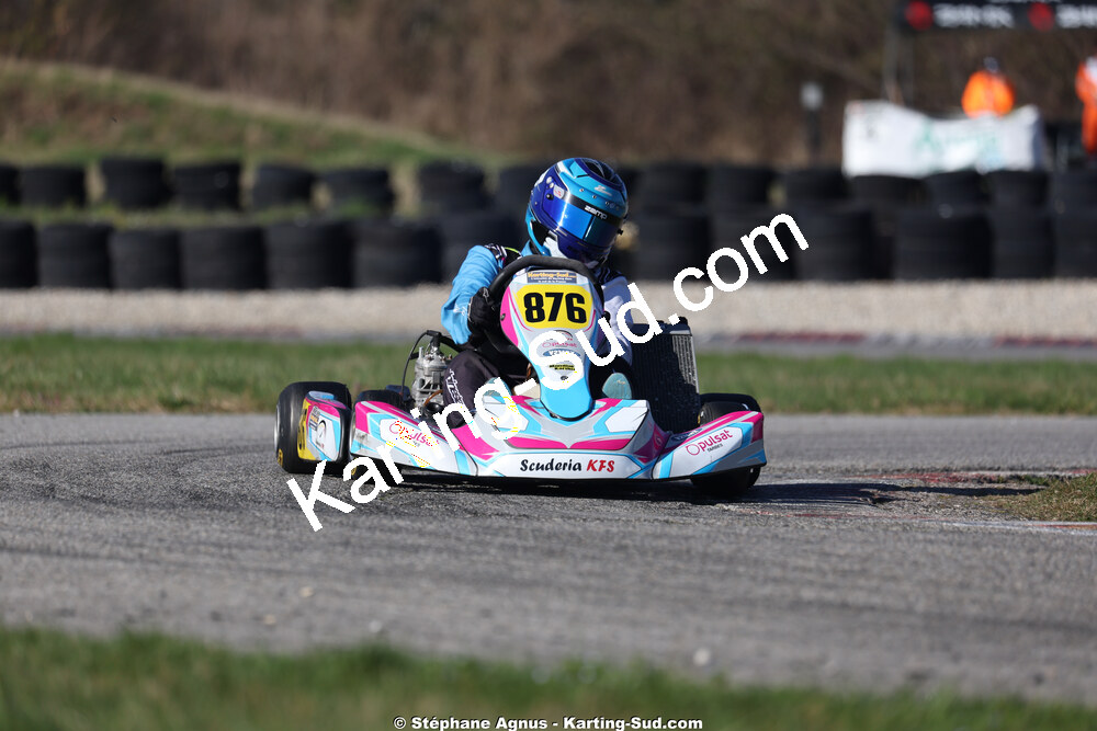 Frédéric HERICHER — 28/02 & 01/03/2026 : 1ère manche du Championnat du Sud 2026 à Aigues-Vives (photos Stéphane Agnus) 2026 — karting