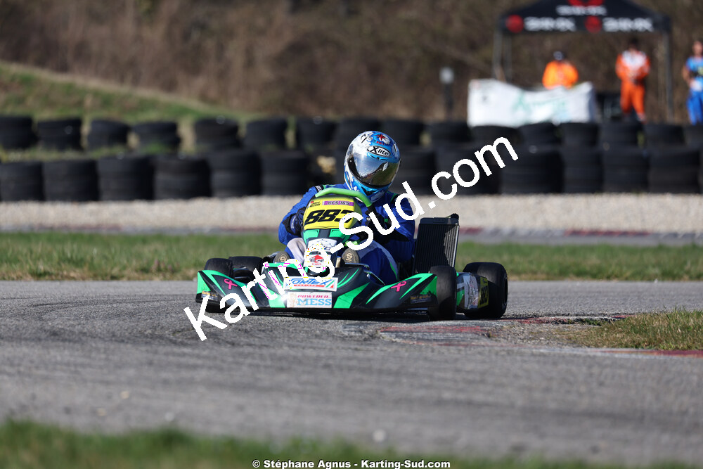 Laurent ALESSI — 28/02 & 01/03/2026 : 1ère manche du Championnat du Sud 2026 à Aigues-Vives (photos Stéphane Agnus) 2026 — karting