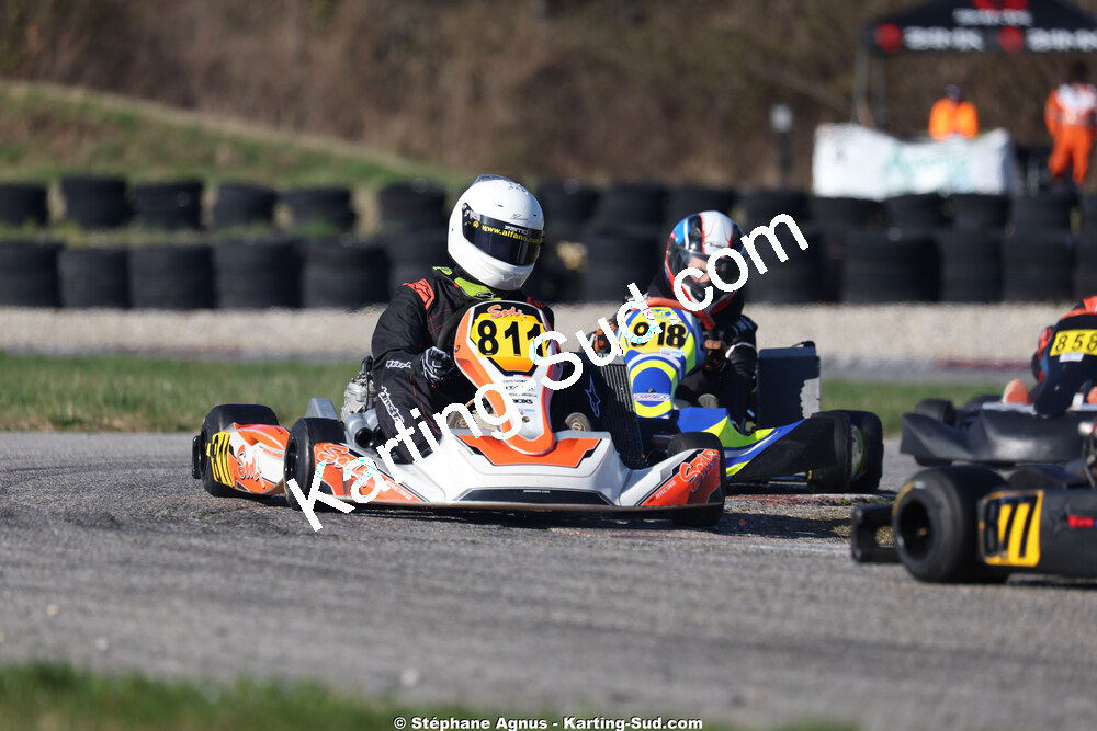 Adrien ABRIC — 28/02 & 01/03/2026 : 1ère manche du Championnat du Sud 2026 à Aigues-Vives (photos Stéphane Agnus) 2026 — karting