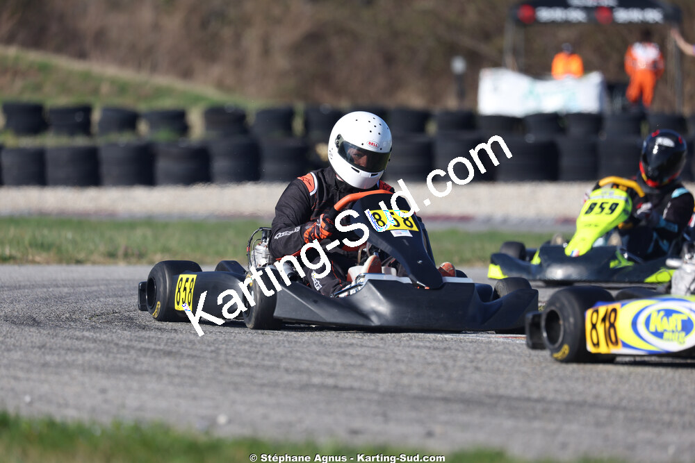 Rémy MORERE — 28/02 & 01/03/2026 : 1ère manche du Championnat du Sud 2026 à Aigues-Vives (photos Stéphane Agnus) 2026 — karting