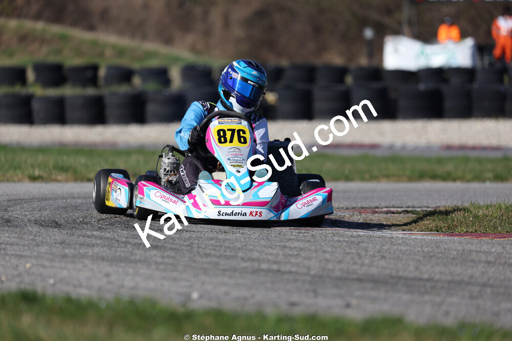 Frédéric HERICHER — 28/02 & 01/03/2026 : 1ère manche du Championnat du Sud 2026 à Aigues-Vives (photos Stéphane Agnus) 2026 — karting