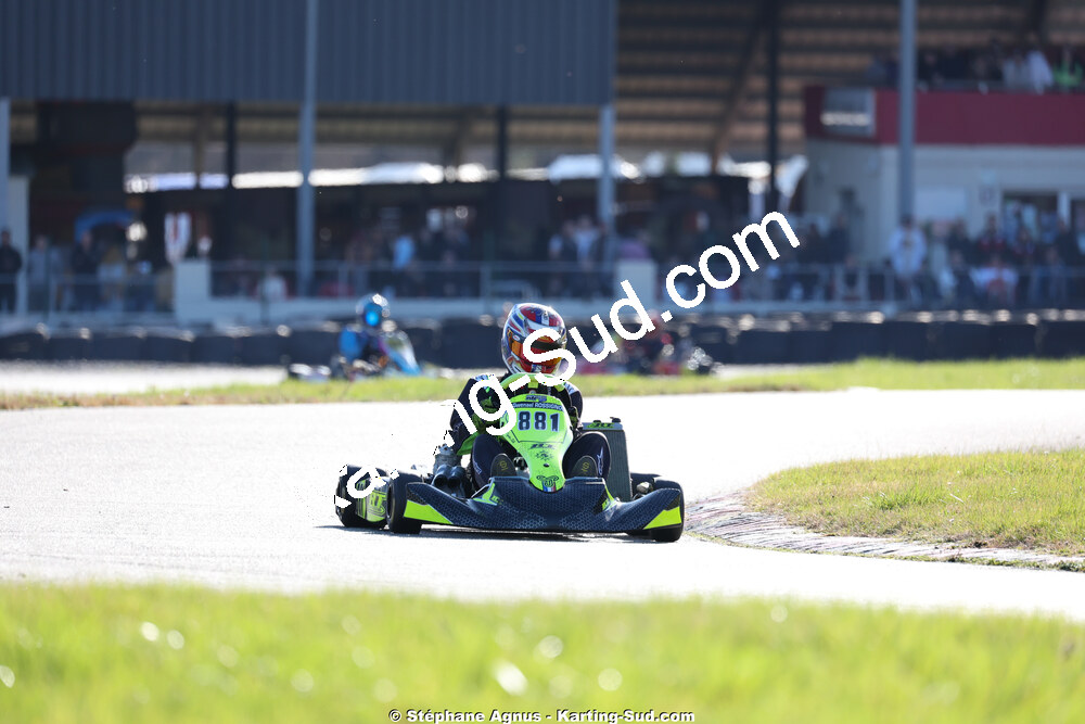 Gwenael ROSSIGNOL — 28/02 & 01/03/2026 : 1ère manche du Championnat du Sud 2026 à Aigues-Vives (photos Stéphane Agnus) 2026 — karting