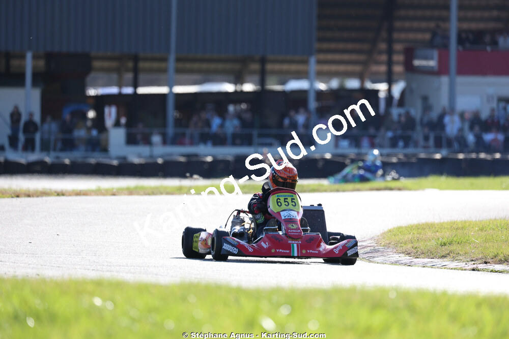Matheo COURBIERES — 28/02 & 01/03/2026 : 1ère manche du Championnat du Sud 2026 à Aigues-Vives (photos Stéphane Agnus) 2026 — karting
