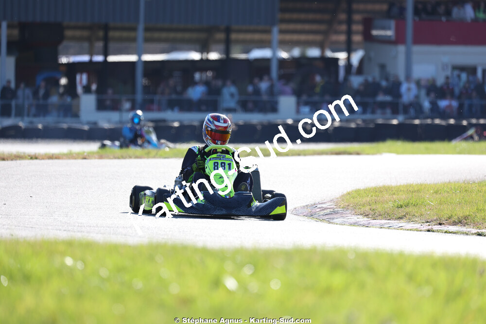 Gwenael ROSSIGNOL — 28/02 & 01/03/2026 : 1ère manche du Championnat du Sud 2026 à Aigues-Vives (photos Stéphane Agnus) 2026 — karting