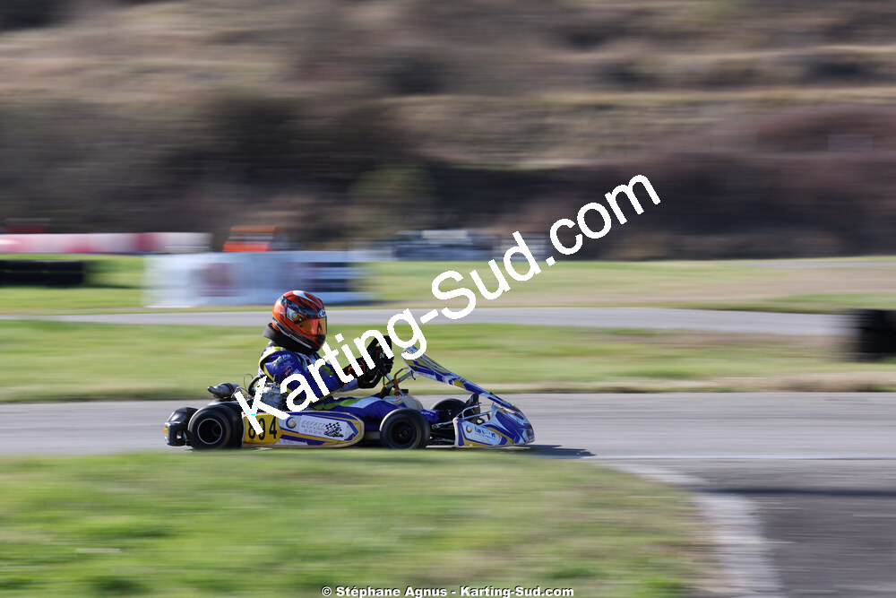 Thomas SUZANNE — 28/02 & 01/03/2026 : 1ère manche du Championnat du Sud 2026 à Aigues-Vives (photos Stéphane Agnus) 2026 — karting