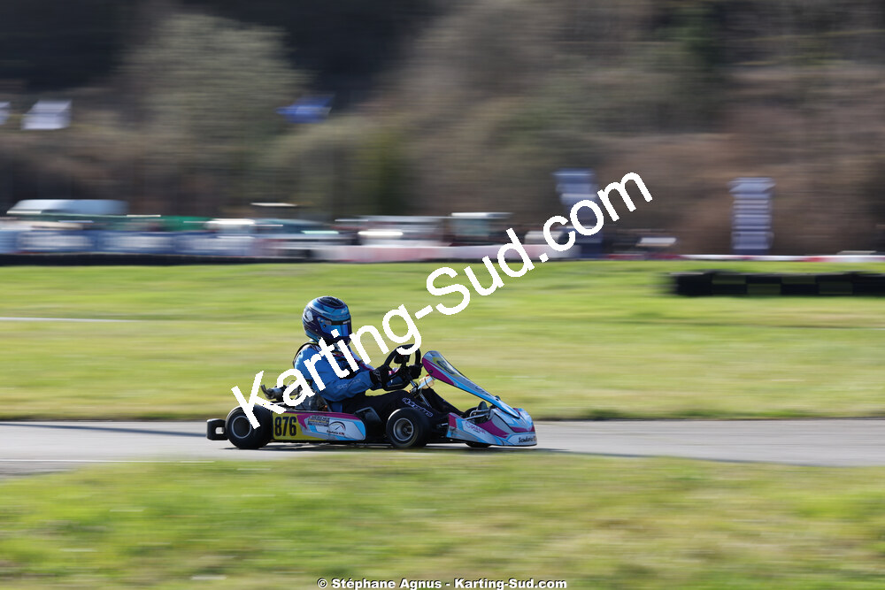 Frédéric HERICHER — 28/02 & 01/03/2026 : 1ère manche du Championnat du Sud 2026 à Aigues-Vives (photos Stéphane Agnus) 2026 — karting