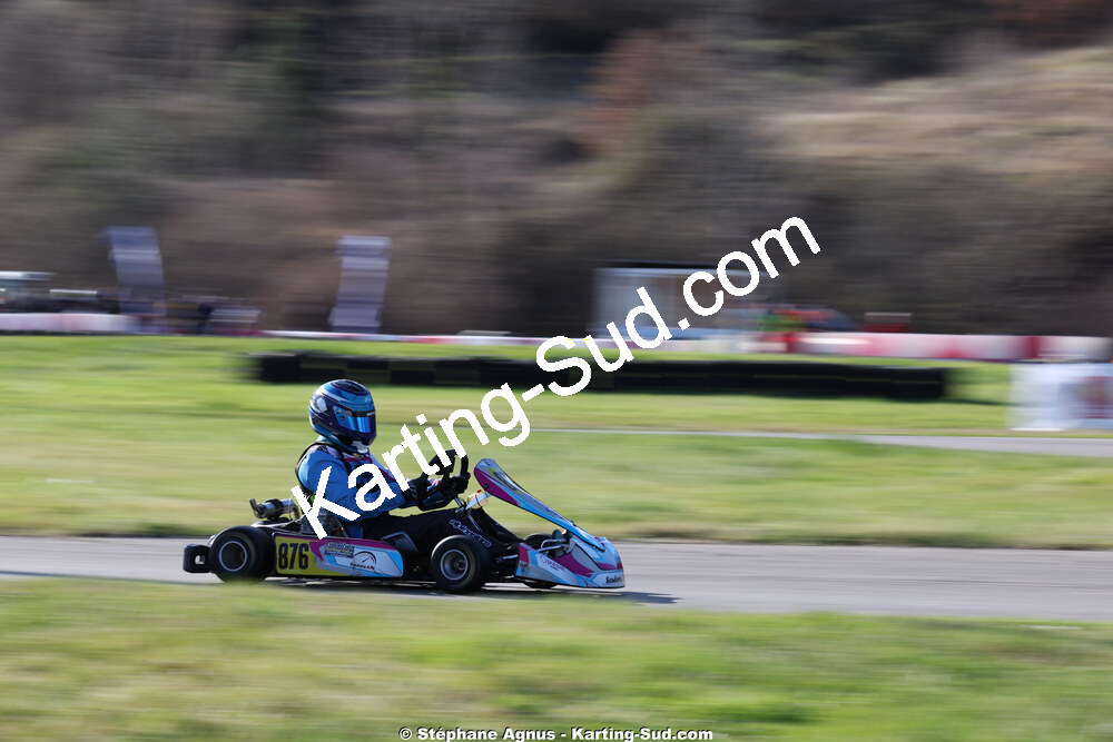Frédéric HERICHER — 28/02 & 01/03/2026 : 1ère manche du Championnat du Sud 2026 à Aigues-Vives (photos Stéphane Agnus) 2026 — karting