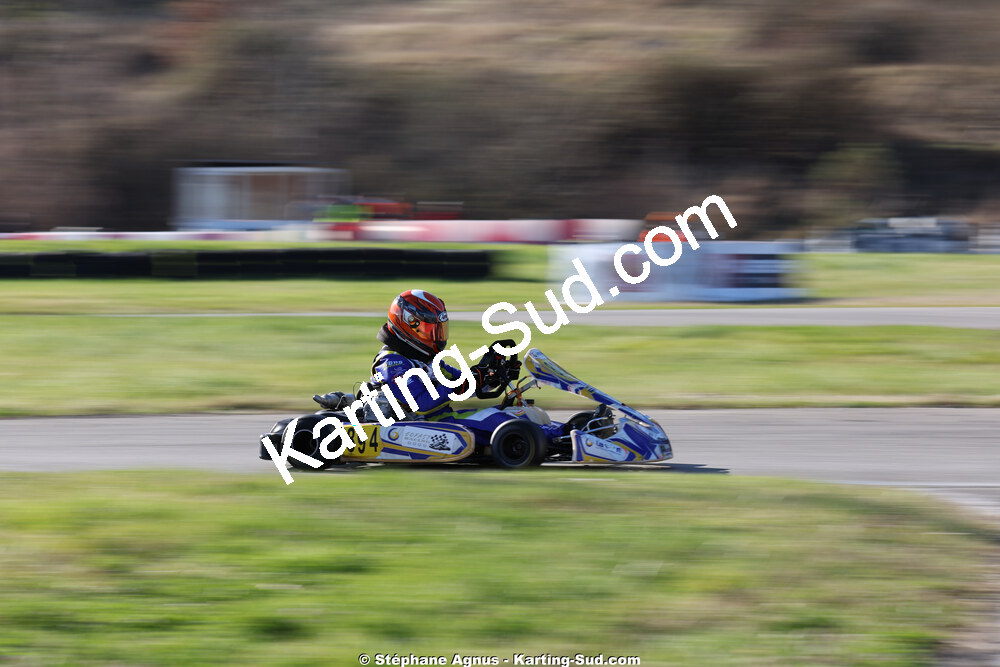 Thomas SUZANNE — 28/02 & 01/03/2026 : 1ère manche du Championnat du Sud 2026 à Aigues-Vives (photos Stéphane Agnus) 2026 — karting