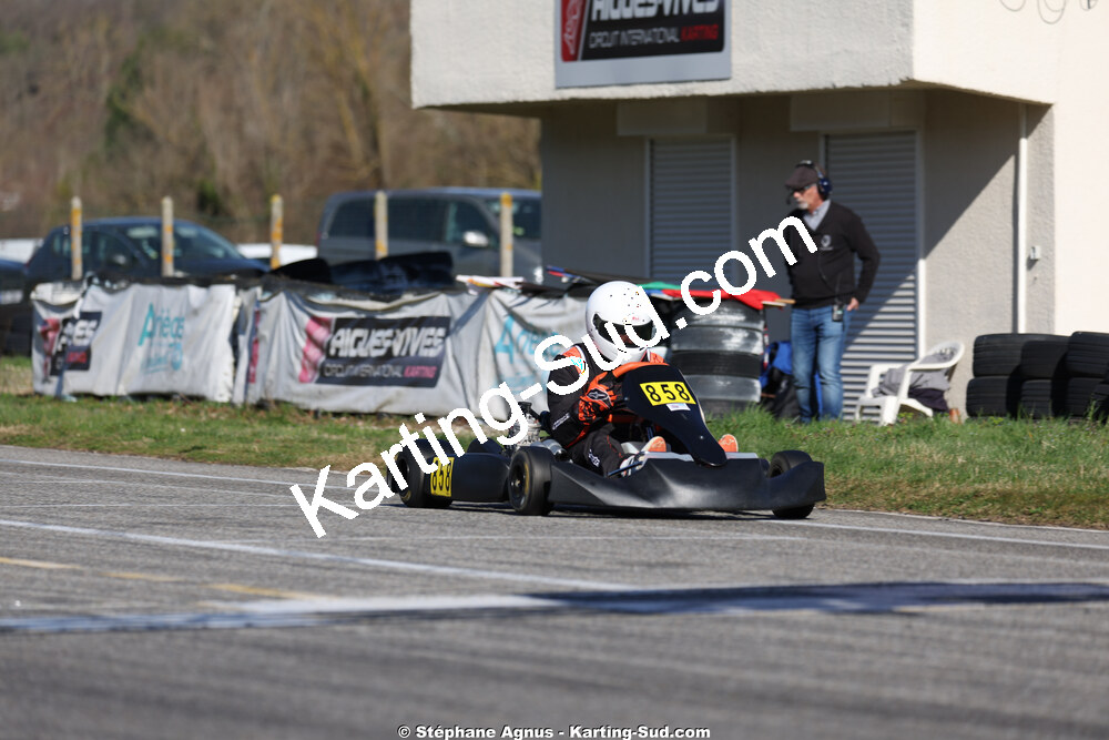 Rémy MORERE — 28/02 & 01/03/2026 : 1ère manche du Championnat du Sud 2026 à Aigues-Vives (photos Stéphane Agnus) 2026 — karting