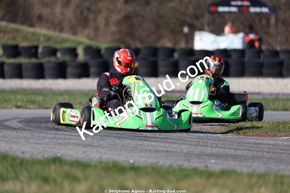 KZ2 / KZ2 Master & Gentleman — 28/02 & 01/03/2026 : 1ère manche du Championnat du Sud 2026 à Aigues-Vives (photos Stéphane Agnus) 2026 — karting