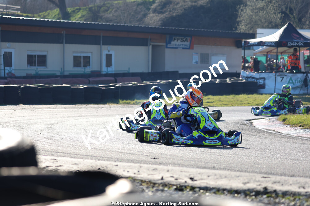 Anthony DELCUROU — 28/02 & 01/03/2026 : 1ère manche du Championnat du Sud 2026 à Aigues-Vives (photos Stéphane Agnus) 2026 — karting