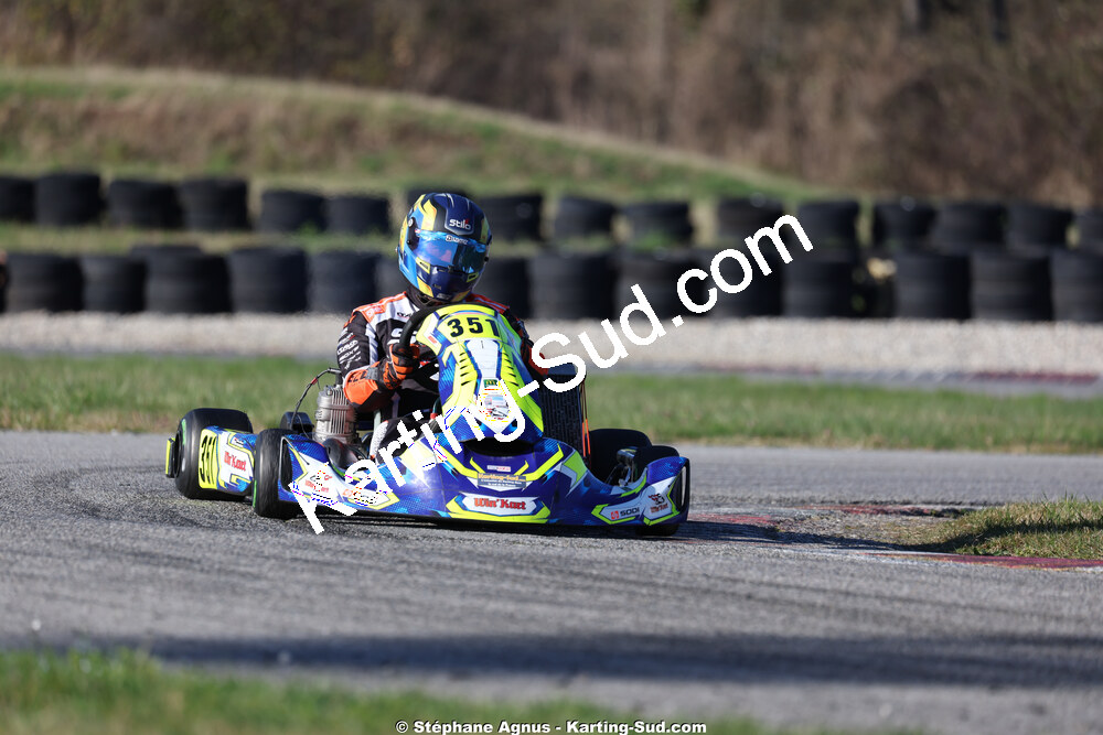 Sébastien ANDRES — 28/02 & 01/03/2026 : 1ère manche du Championnat du Sud 2026 à Aigues-Vives (photos Stéphane Agnus) 2026 — karting