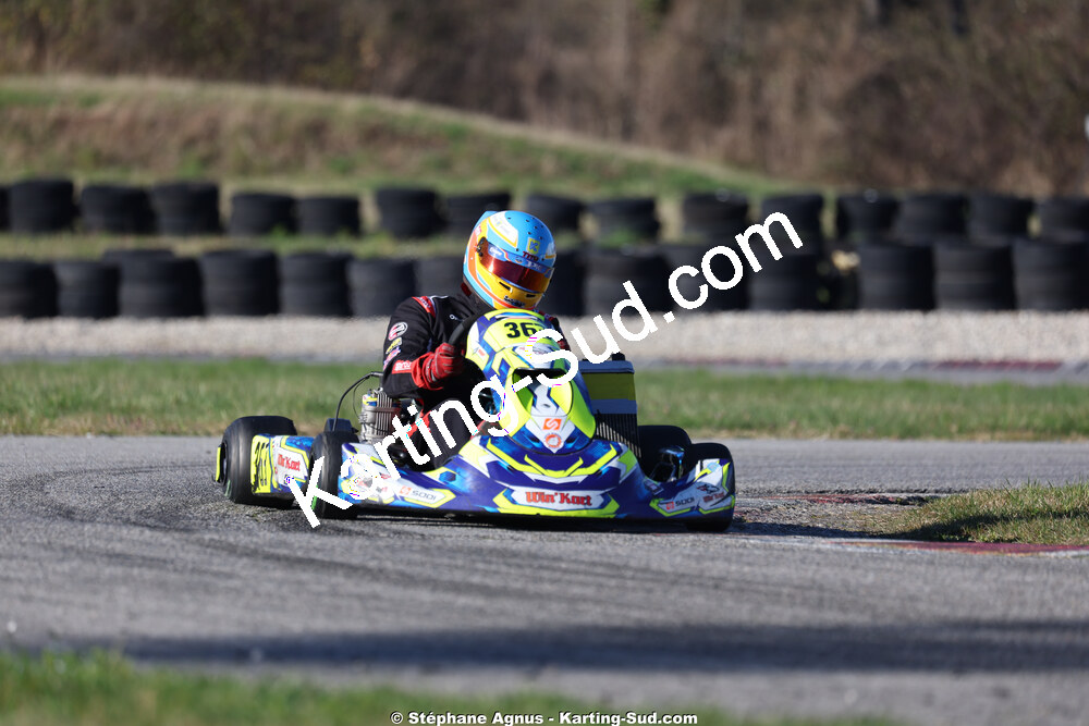 Samy GHARBI — 28/02 & 01/03/2026 : 1ère manche du Championnat du Sud 2026 à Aigues-Vives (photos Stéphane Agnus) 2026 — karting