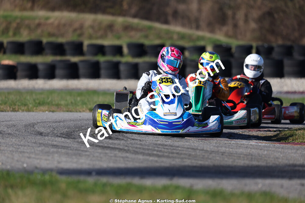 Fabien VAYSSE — 28/02 & 01/03/2026 : 1ère manche du Championnat du Sud 2026 à Aigues-Vives (photos Stéphane Agnus) 2026 — karting
