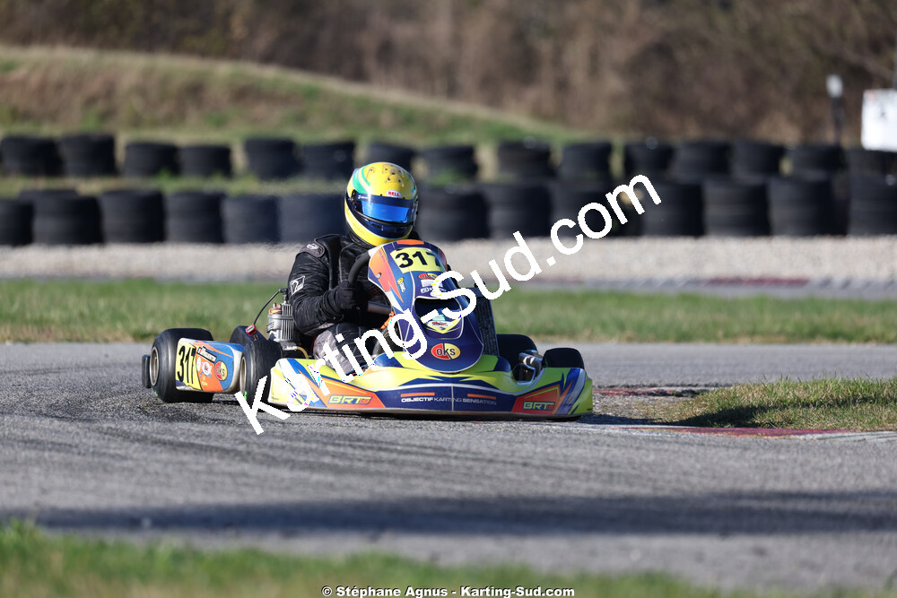 Cédric MARGUERITIN — 28/02 & 01/03/2026 : 1ère manche du Championnat du Sud 2026 à Aigues-Vives (photos Stéphane Agnus) 2026 — karting