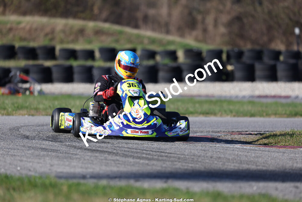 Samy GHARBI — 28/02 & 01/03/2026 : 1ère manche du Championnat du Sud 2026 à Aigues-Vives (photos Stéphane Agnus) 2026 — karting