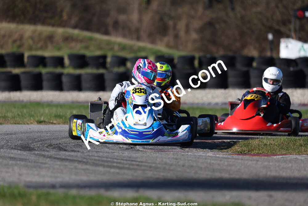 Fabien VAYSSE — 28/02 & 01/03/2026 : 1ère manche du Championnat du Sud 2026 à Aigues-Vives (photos Stéphane Agnus) 2026 — karting