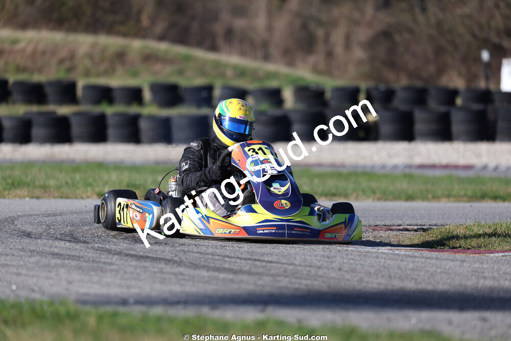 Cédric MARGUERITIN — 28/02 & 01/03/2026 : 1ère manche du Championnat du Sud 2026 à Aigues-Vives (photos Stéphane Agnus) 2026 — karting