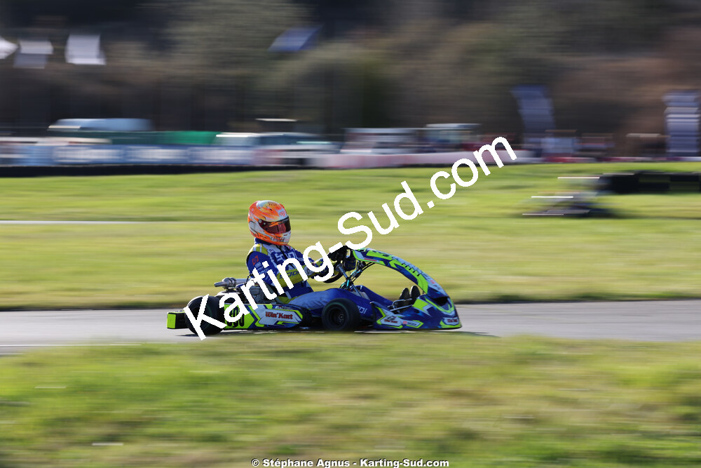Anthony DELCUROU — 28/02 & 01/03/2026 : 1ère manche du Championnat du Sud 2026 à Aigues-Vives (photos Stéphane Agnus) 2026 — karting