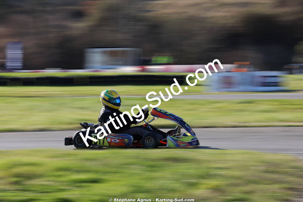 Cédric MARGUERITIN — 28/02 & 01/03/2026 : 1ère manche du Championnat du Sud 2026 à Aigues-Vives (photos Stéphane Agnus) 2026 — karting