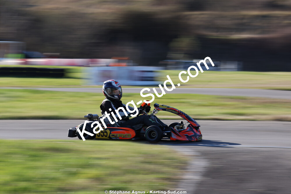 John HUGUET — 28/02 & 01/03/2026 : 1ère manche du Championnat du Sud 2026 à Aigues-Vives (photos Stéphane Agnus) 2026 — karting