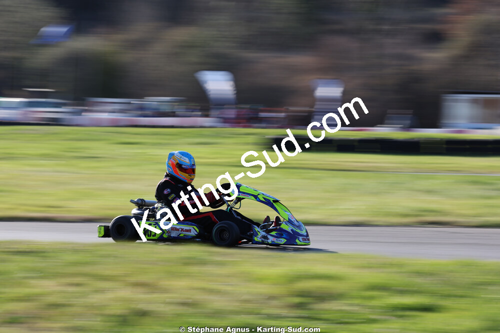 Samy GHARBI — 28/02 & 01/03/2026 : 1ère manche du Championnat du Sud 2026 à Aigues-Vives (photos Stéphane Agnus) 2026 — karting