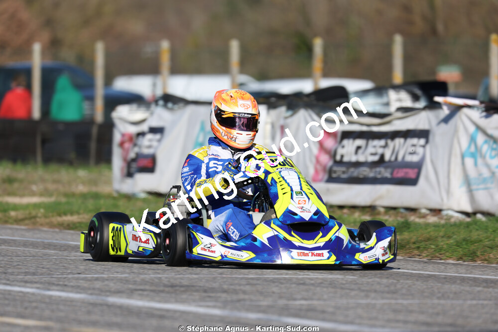 Anthony DELCUROU — 28/02 & 01/03/2026 : 1ère manche du Championnat du Sud 2026 à Aigues-Vives (photos Stéphane Agnus) 2026 — karting