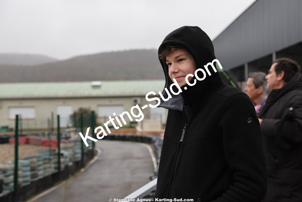 Tom BOUJAREL — 28/02 & 01/03/2026 : 1ère manche du Championnat du Sud 2026 à Aigues-Vives (photos Stéphane Agnus) 2026 — karting
