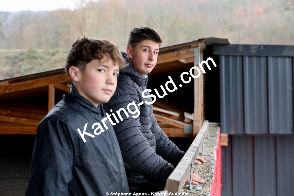 Julien SAINT-ARROMAN — 28/02 & 01/03/2026 : 1ère manche du Championnat du Sud 2026 à Aigues-Vives (photos Stéphane Agnus) 2026 — karting