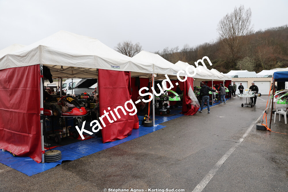 28/02 & 01/03/2026 : 1ère manche du Championnat du Sud 2026 à Aigues-Vives (photos Stéphane Agnus) 2026 — karting