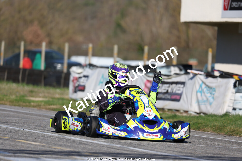 Jérôme ROCA — 28/02 & 01/03/2026 : 1ère manche du Championnat du Sud 2026 à Aigues-Vives (photos Stéphane Agnus) 2026 — karting