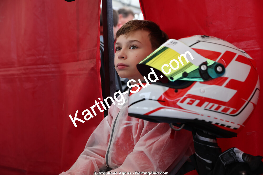 Eliott CAHUZAC — 28/02 & 01/03/2026 : 1ère manche du Championnat du Sud 2026 à Aigues-Vives (photos Stéphane Agnus) 2026 — karting