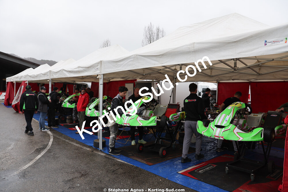 28/02 & 01/03/2026 : 1ère manche du Championnat du Sud 2026 à Aigues-Vives (photos Stéphane Agnus) 2026 — karting