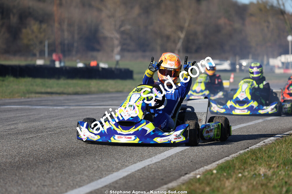 Anthony DELCUROU — 28/02 & 01/03/2026 : 1ère manche du Championnat du Sud 2026 à Aigues-Vives (photos Stéphane Agnus) 2026 — karting