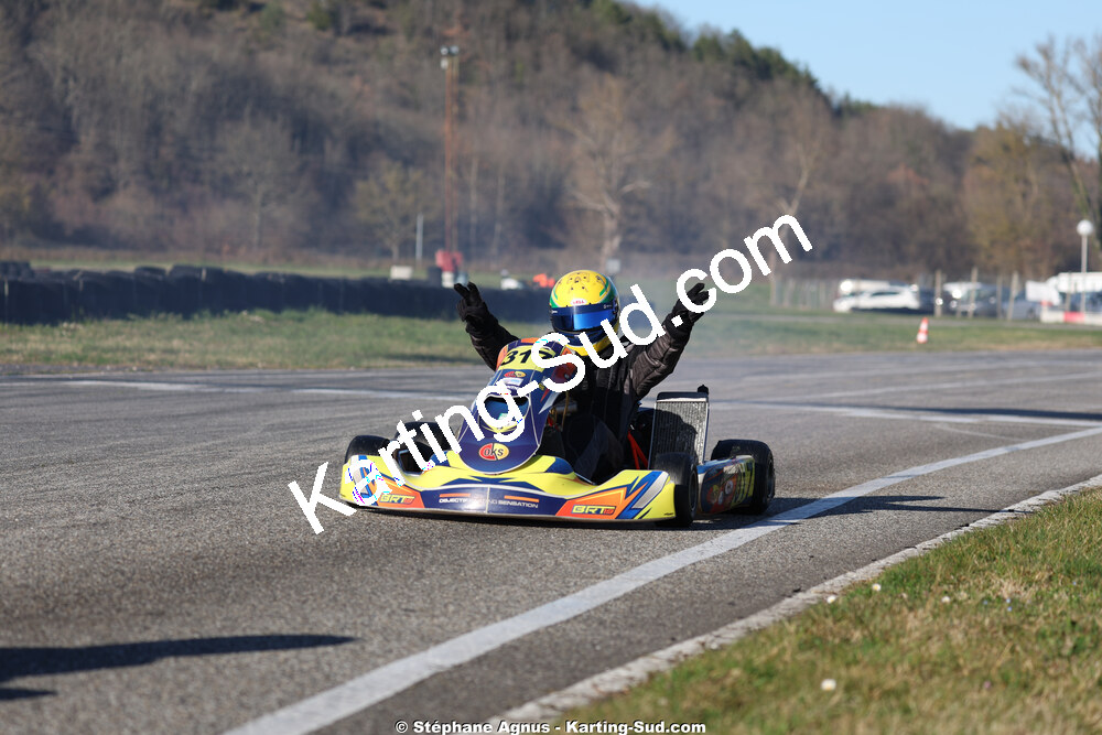 Cédric MARGUERITIN — 28/02 & 01/03/2026 : 1ère manche du Championnat du Sud 2026 à Aigues-Vives (photos Stéphane Agnus) 2026 — karting