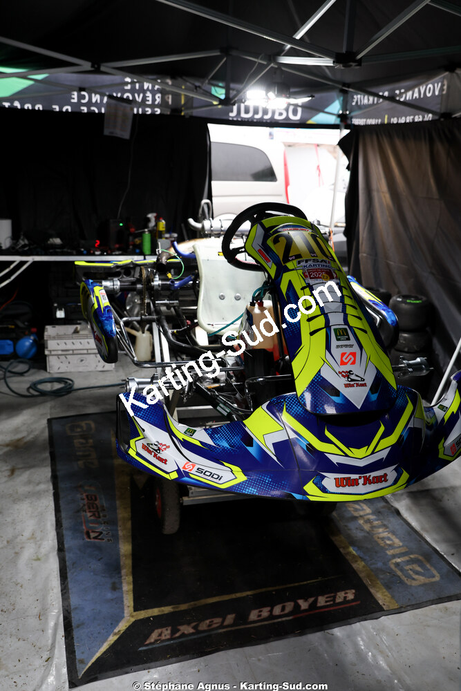 28/02 & 01/03/2026 : 1ère manche du Championnat du Sud 2026 à Aigues-Vives (photos Stéphane Agnus) 2026 — karting
