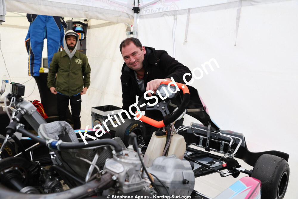Gregory CAZAJOUS — 28/02 & 01/03/2026 : 1ère manche du Championnat du Sud 2026 à Aigues-Vives (photos Stéphane Agnus) 2026 — karting