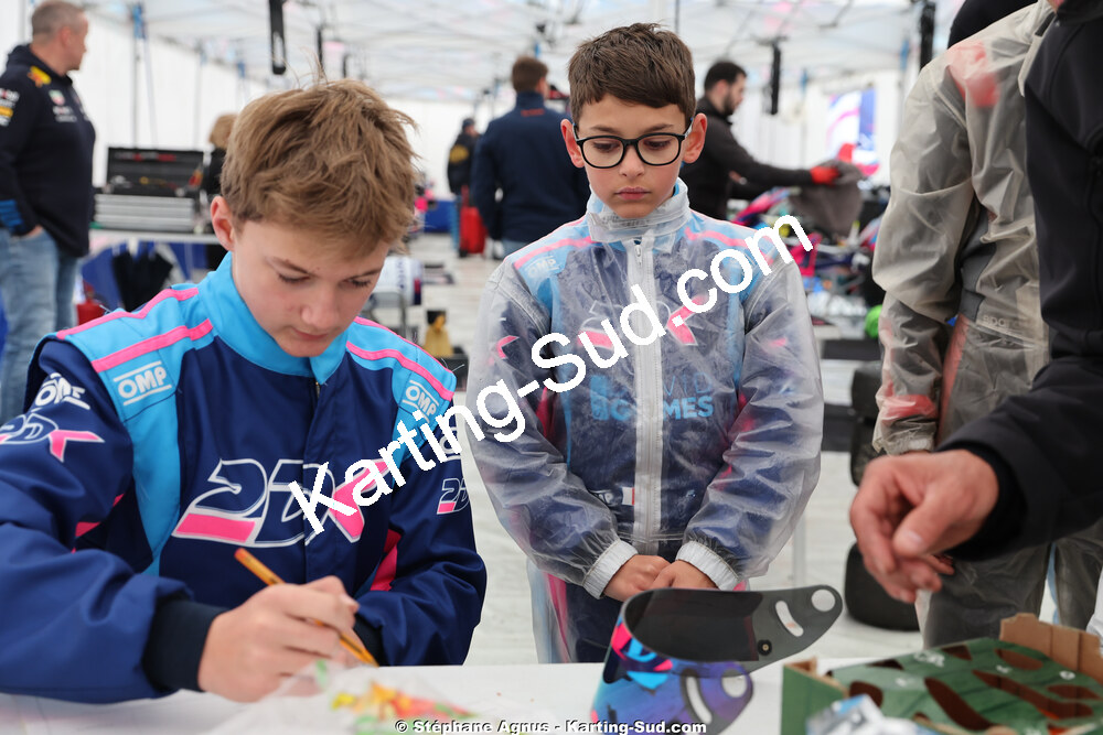 Gabriel GERDIL — 28/02 & 01/03/2026 : 1ère manche du Championnat du Sud 2026 à Aigues-Vives (photos Stéphane Agnus) 2026 — karting