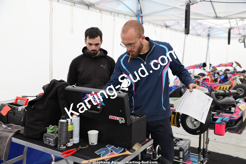 28/02 & 01/03/2026 : 1ère manche du Championnat du Sud 2026 à Aigues-Vives (photos Stéphane Agnus) 2026 — karting