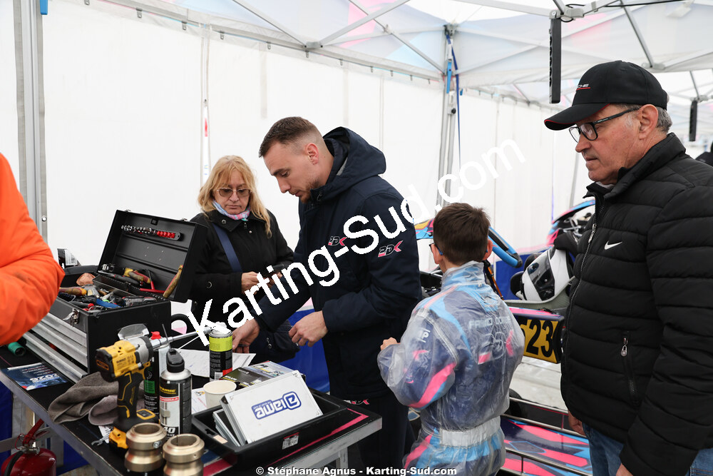 Jeannick DARFEUILLE — 28/02 & 01/03/2026 : 1ère manche du Championnat du Sud 2026 à Aigues-Vives (photos Stéphane Agnus) 2026 — karting