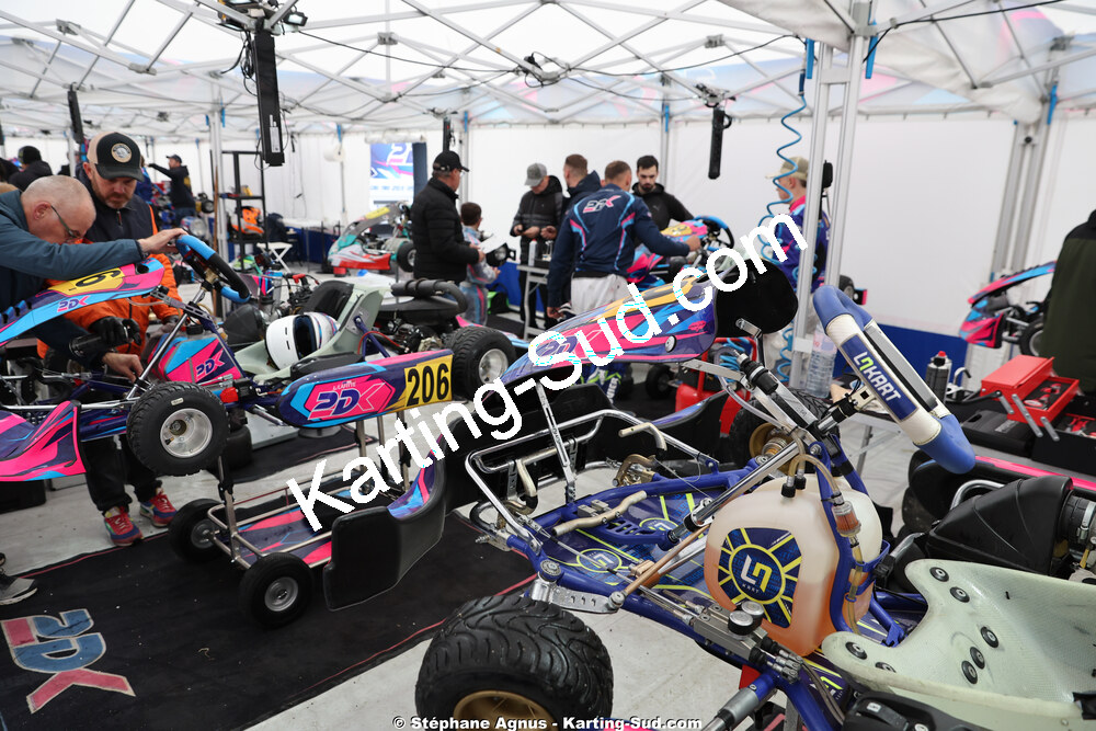28/02 & 01/03/2026 : 1ère manche du Championnat du Sud 2026 à Aigues-Vives (photos Stéphane Agnus) 2026 — karting