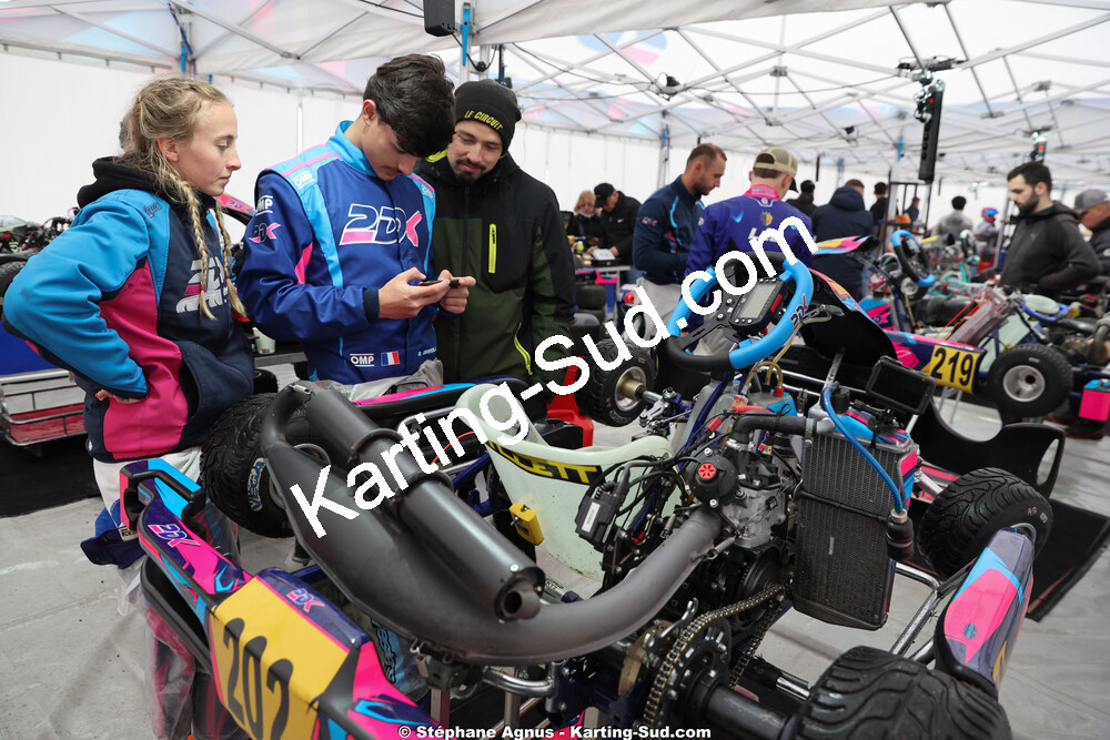 28/02 & 01/03/2026 : 1ère manche du Championnat du Sud 2026 à Aigues-Vives (photos Stéphane Agnus) 2026 — karting