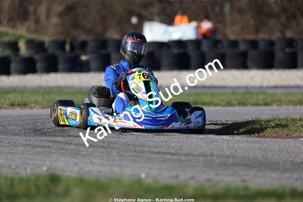 KA100 — 28/02 & 01/03/2026 : 1ère manche du Championnat du Sud 2026 à Aigues-Vives (photos Stéphane Agnus) 2026 — karting