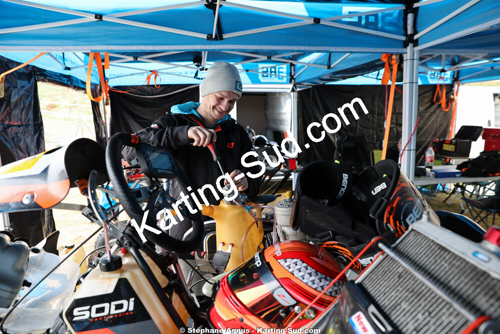 28/02 & 01/03/2026 : 1ère manche du Championnat du Sud 2026 à Aigues-Vives (photos Stéphane Agnus) 2026 — karting
